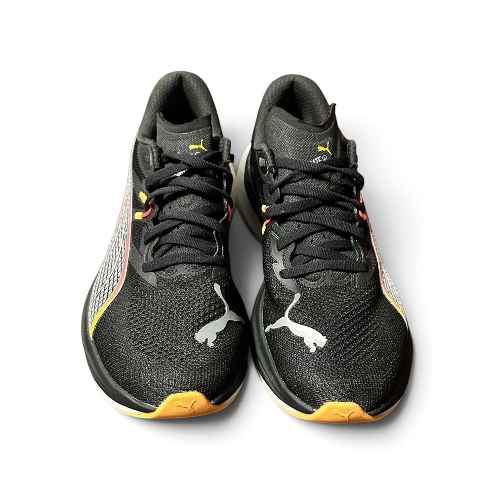 Puma Women’s Deviate Nitro 3 - Black/Sunset Glow US Size 9.5